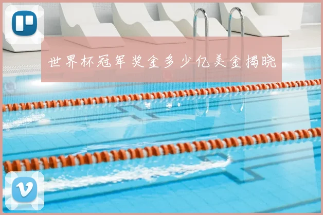世界杯冠军奖金多少亿美金揭晓