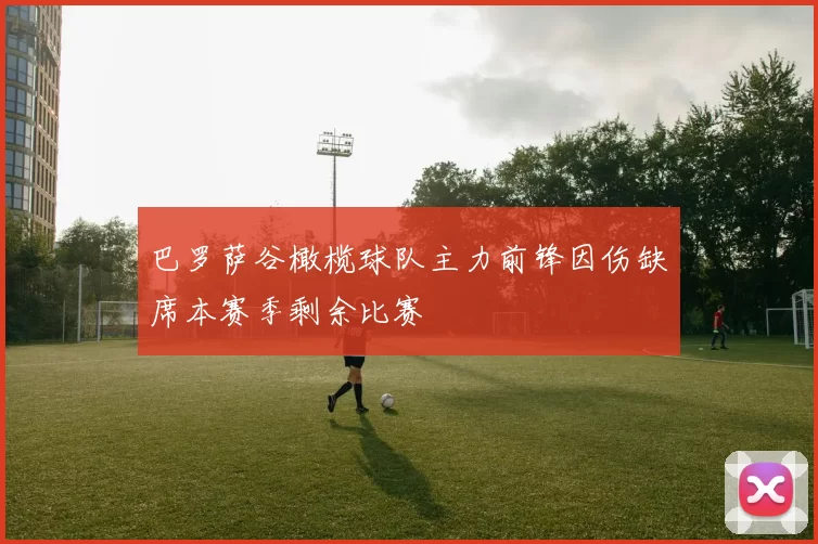 巴罗萨谷橄榄球队主力前锋因伤缺席本赛季剩余比赛